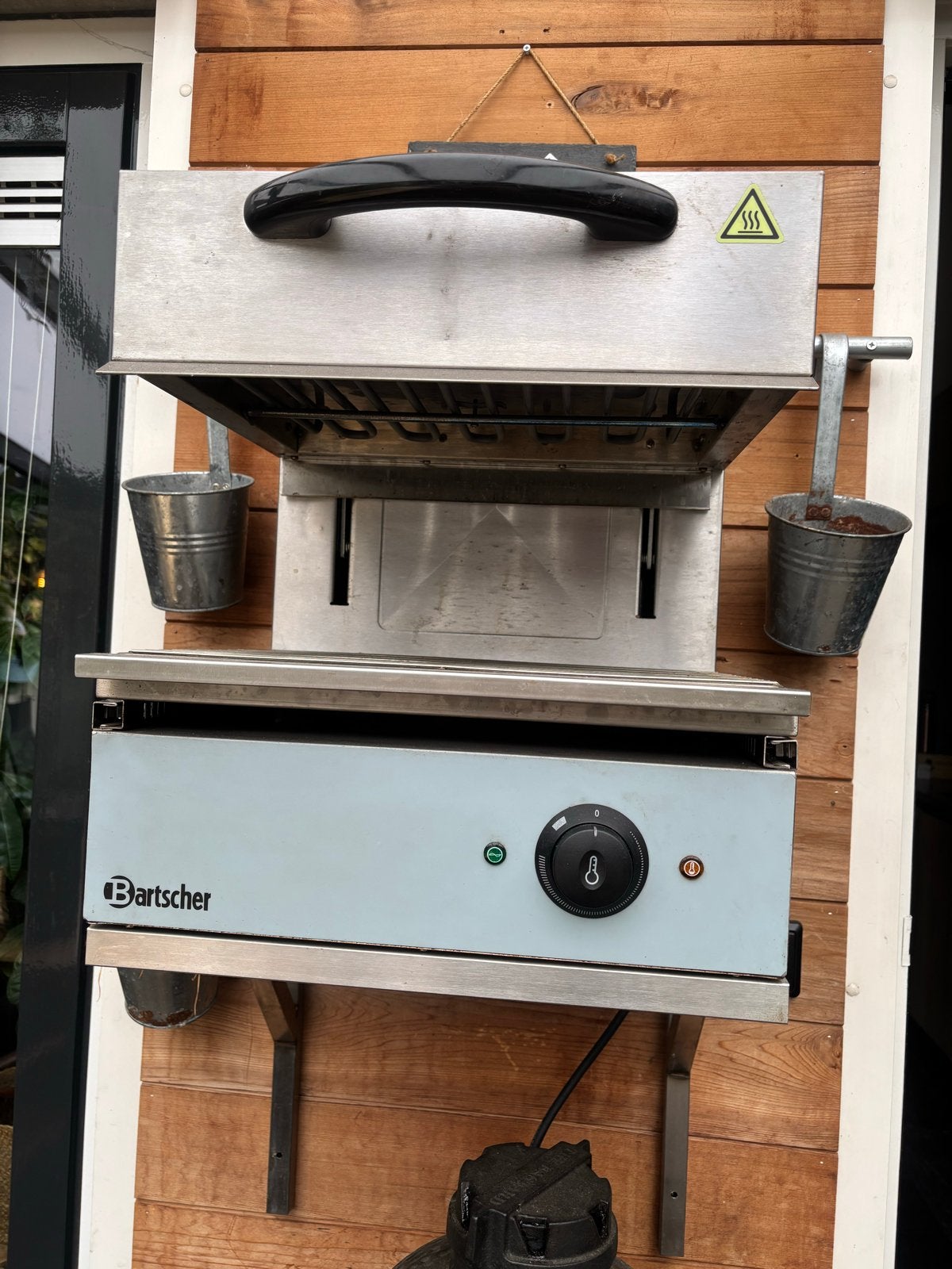 Professionele Bartscher salamander grill / incl muurbeugel, Ophalen, Gebruikt