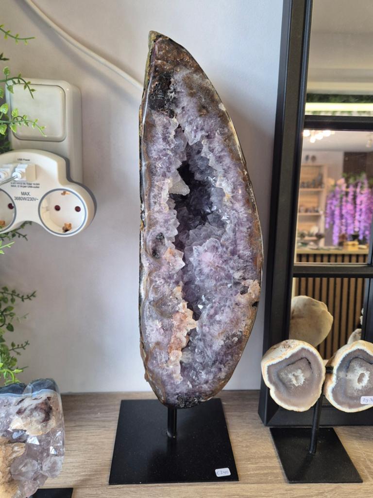 Amethist geode, Ophalen of Verzenden