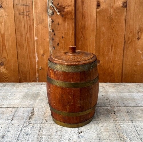 Tabakspot hout pot Tabak Schimmelpenninck origineel, Ophalen of Verzenden, Gebruikt, Tabaksdoos of Verpakking
