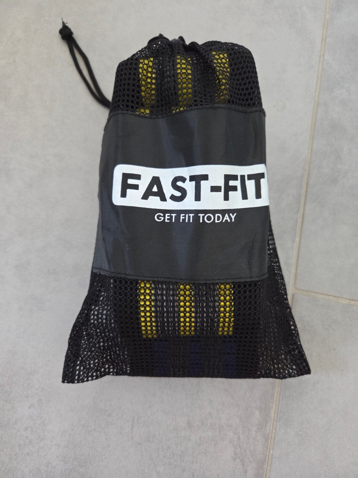 Fast-Fit Weerstandsbanden Set - Zo goed als nieuw, Sport en Fitness, Fitnessmaterialen, Ophalen of Verzenden, Zo goed als nieuw