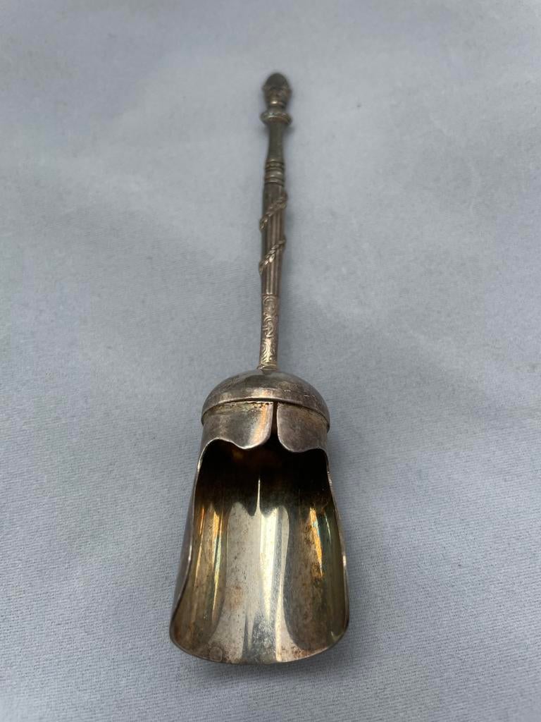 Antieke zilveren suikerschep - PAL 90, Ophalen of Verzenden