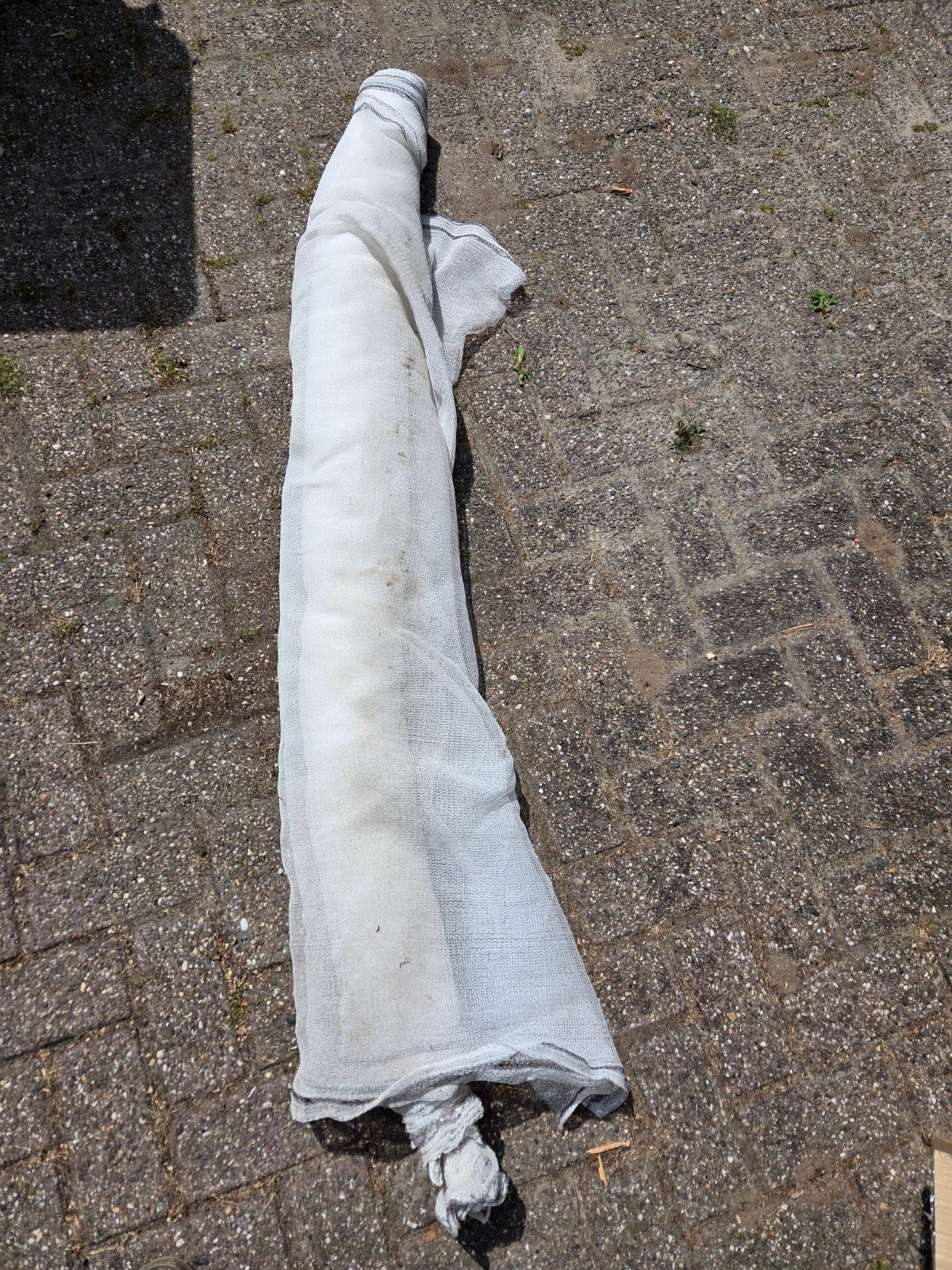Steigerdoek ca. 3m hoog, minimaal 10m lang - GRATIS AFHALEN, Ophalen of Verzenden