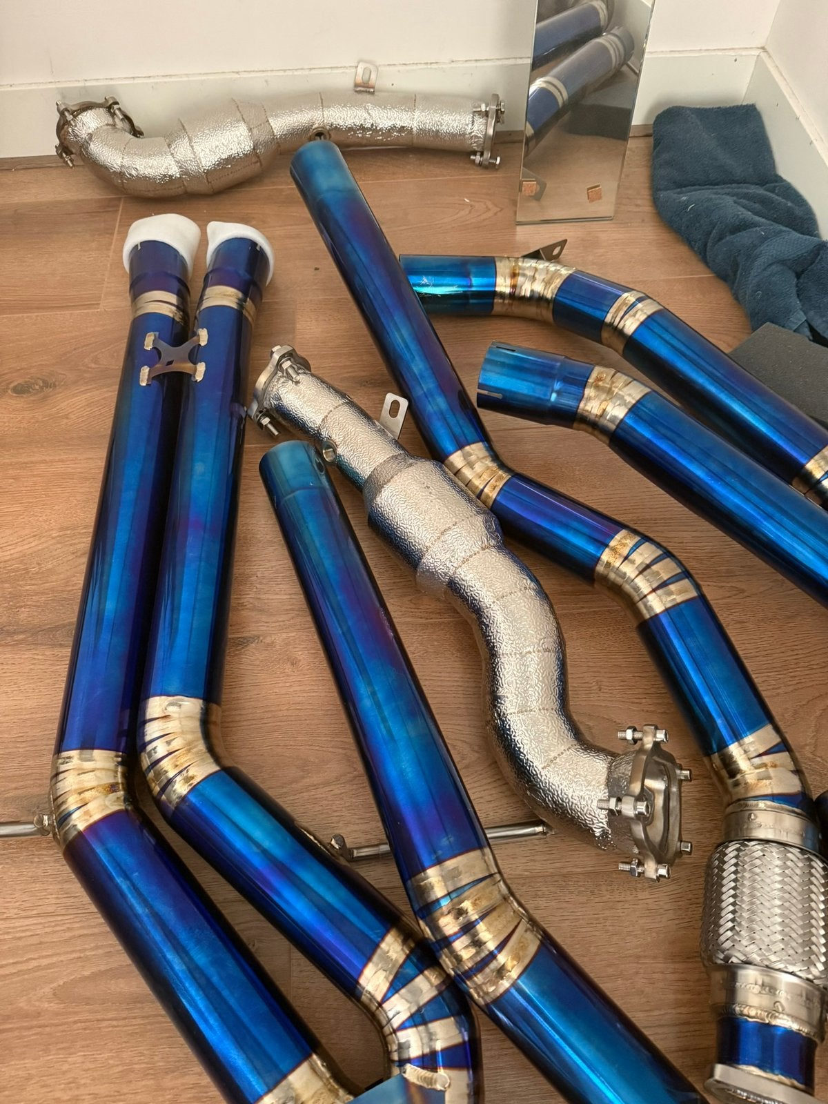 Foto 6 van Audi RS6 C7 Full Titanium Uitlaat | Downpipes | X-Pipe | NEW