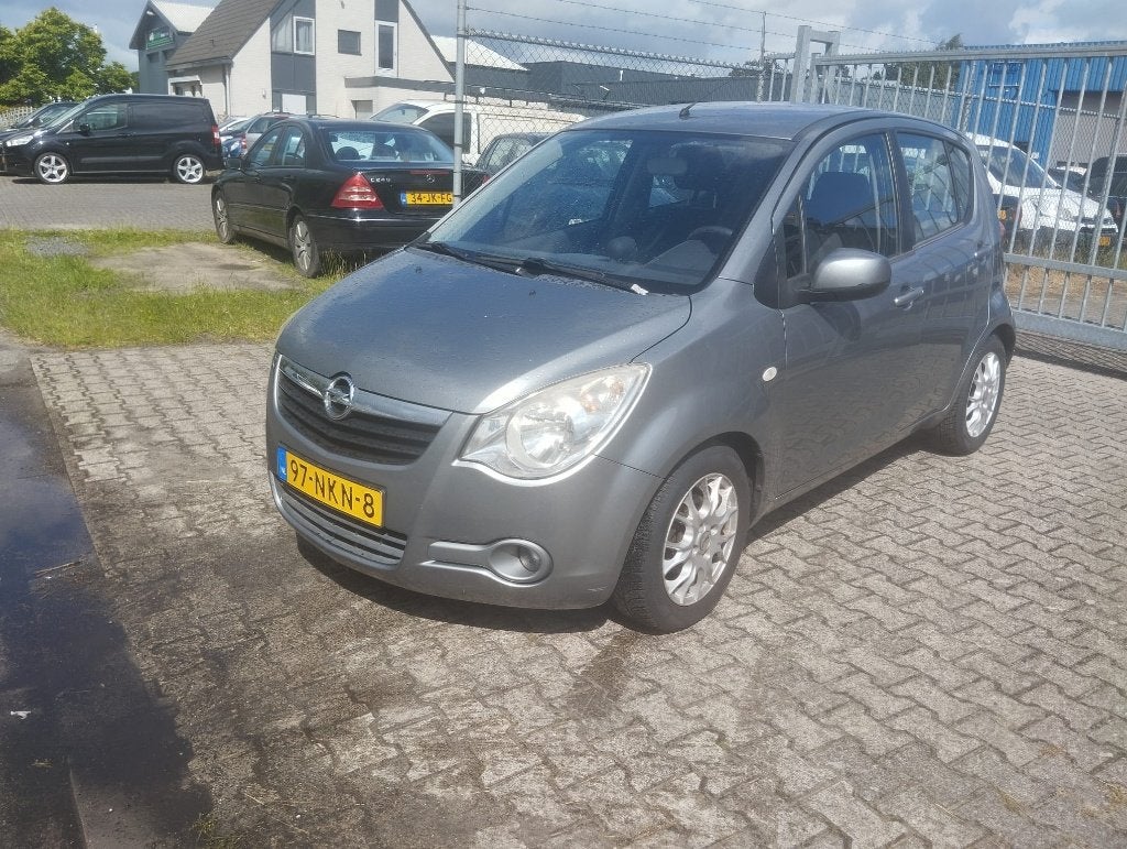 Opel Agila 1.0 12V LPG 2010 Grijs / met nieuwe APK geleverd, Auto's, Opel, Electronic Stability Program (ESP), 4 cilinders, 996 cc