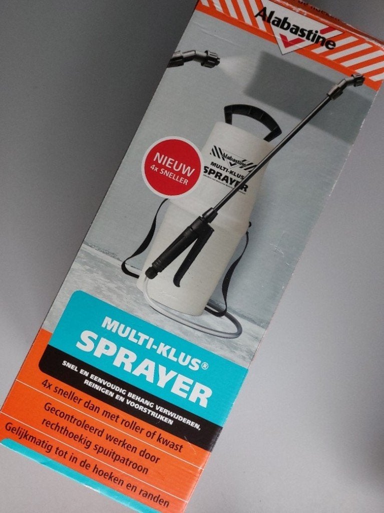 Alabastine, Multi-Klus Sprayer (z.g.a.n.), Ophalen of Verzenden, Zo goed als nieuw, Overige typen