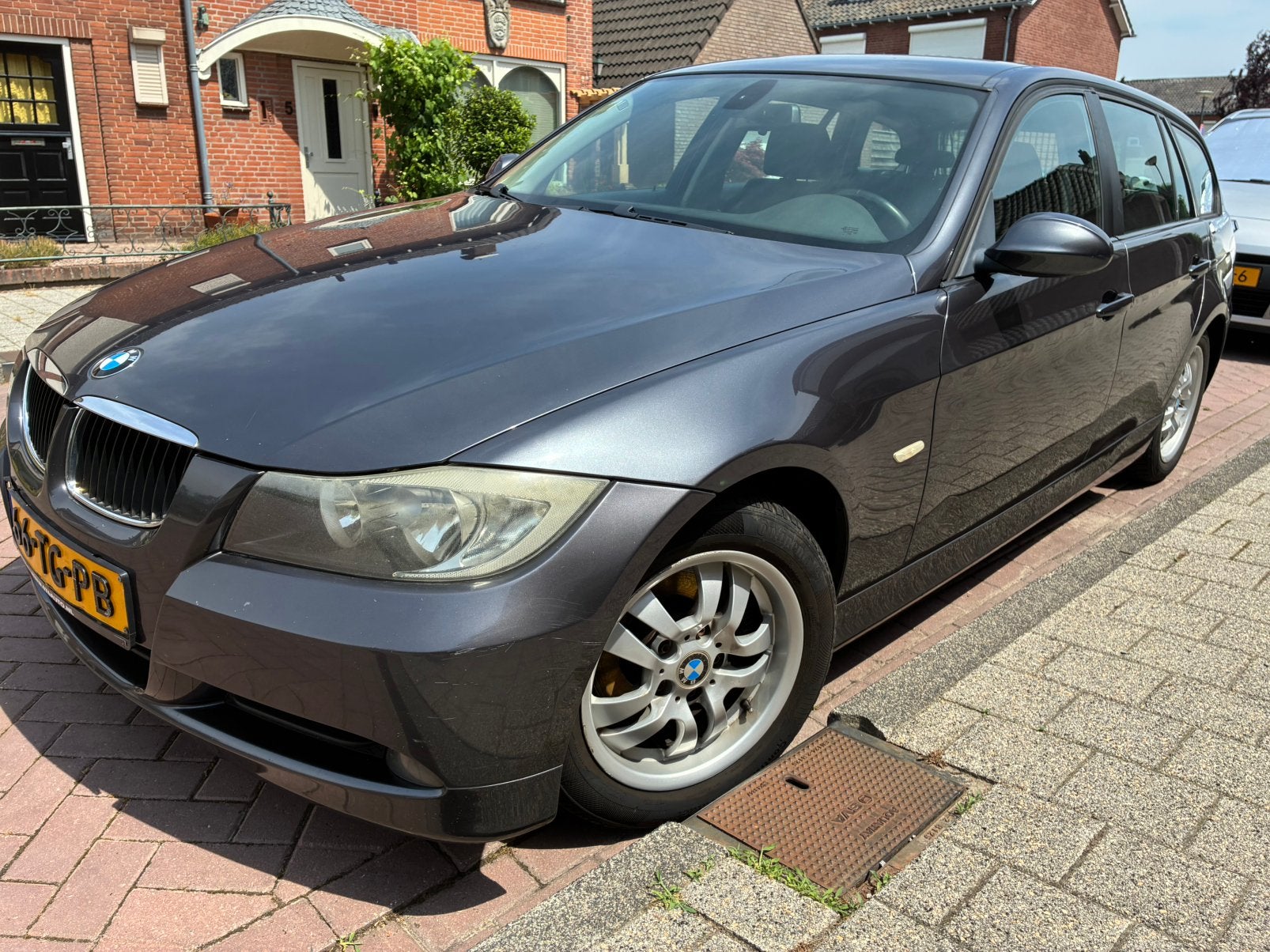 BMW 3-Serie 2.0 318 I Touring 2006 Grijs, Auto's, BMW, 13 km/l, Achterwielaandrijving, 4 cilinders, 129 pk