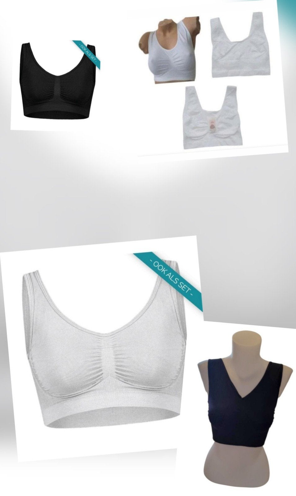 SWEET ANGEL Nieuwe Comfort BH | Naadloos Maat S tm XXXL, Sweet Angel, Ophalen of Verzenden, Zwart, BH