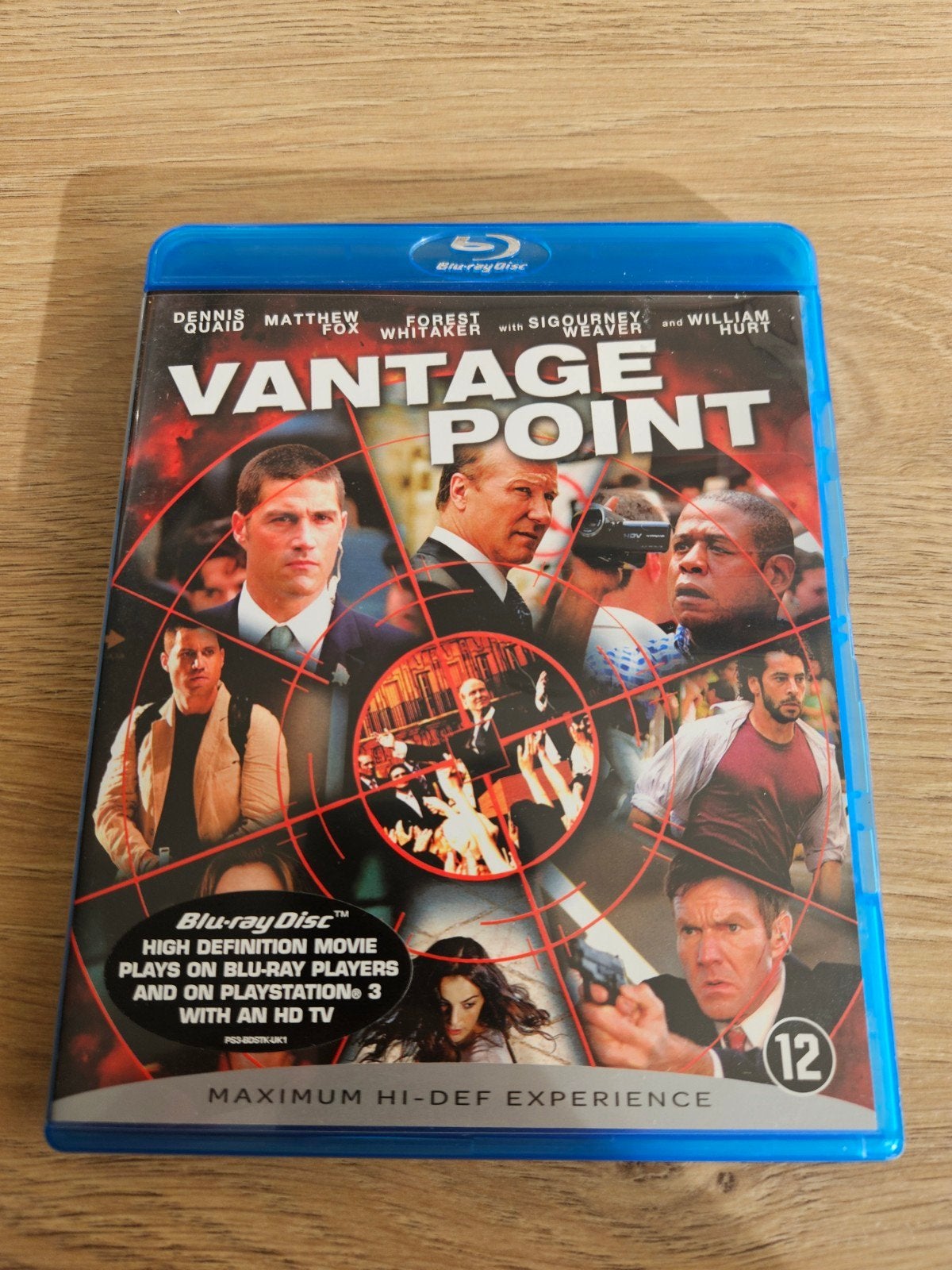 Vantage Point Blu-ray, Nederlands, Film, Actie, Ophalen of Verzenden