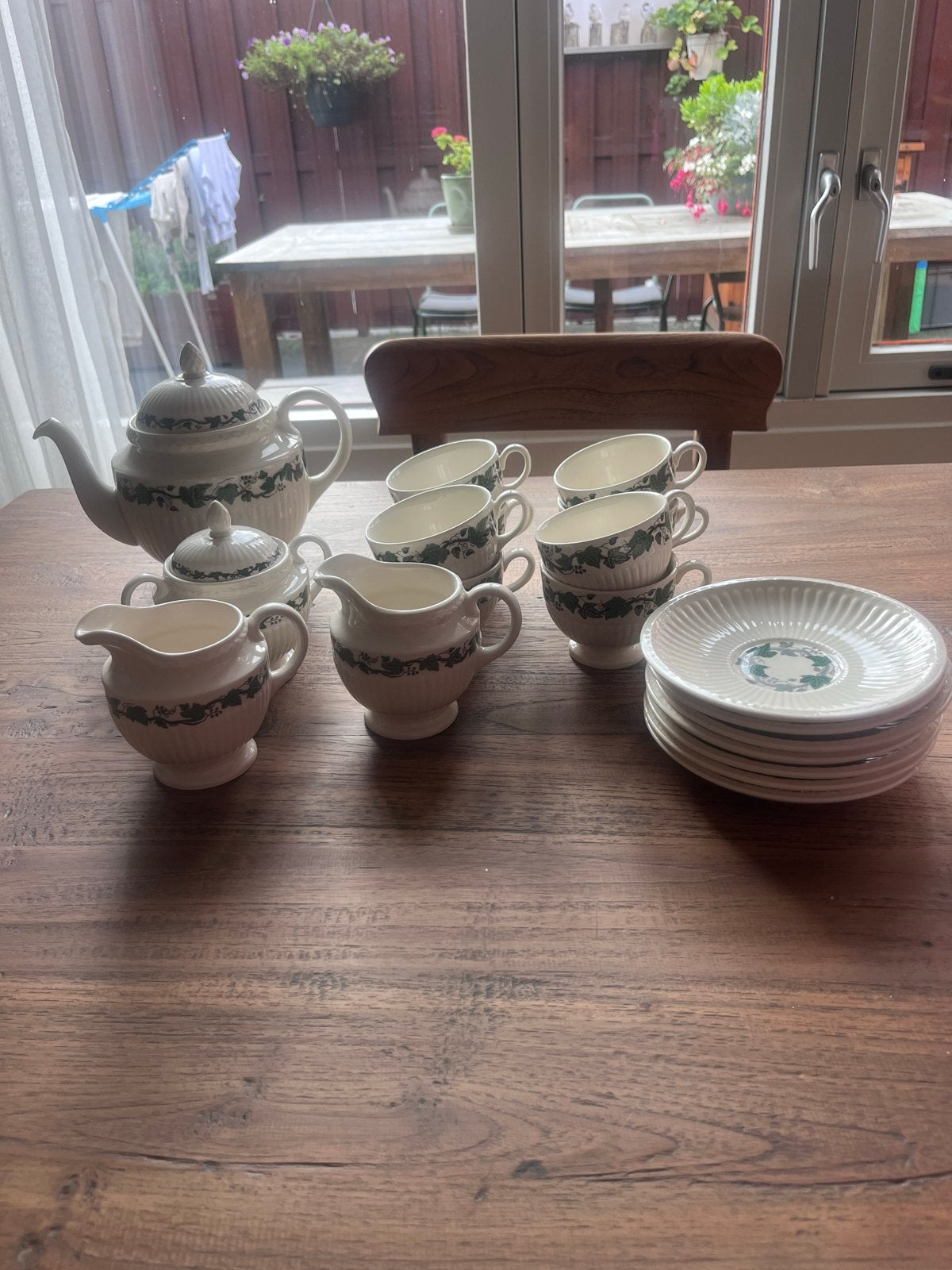 Wedgwood Stratford theeservies - 6 personen, Ophalen of Verzenden