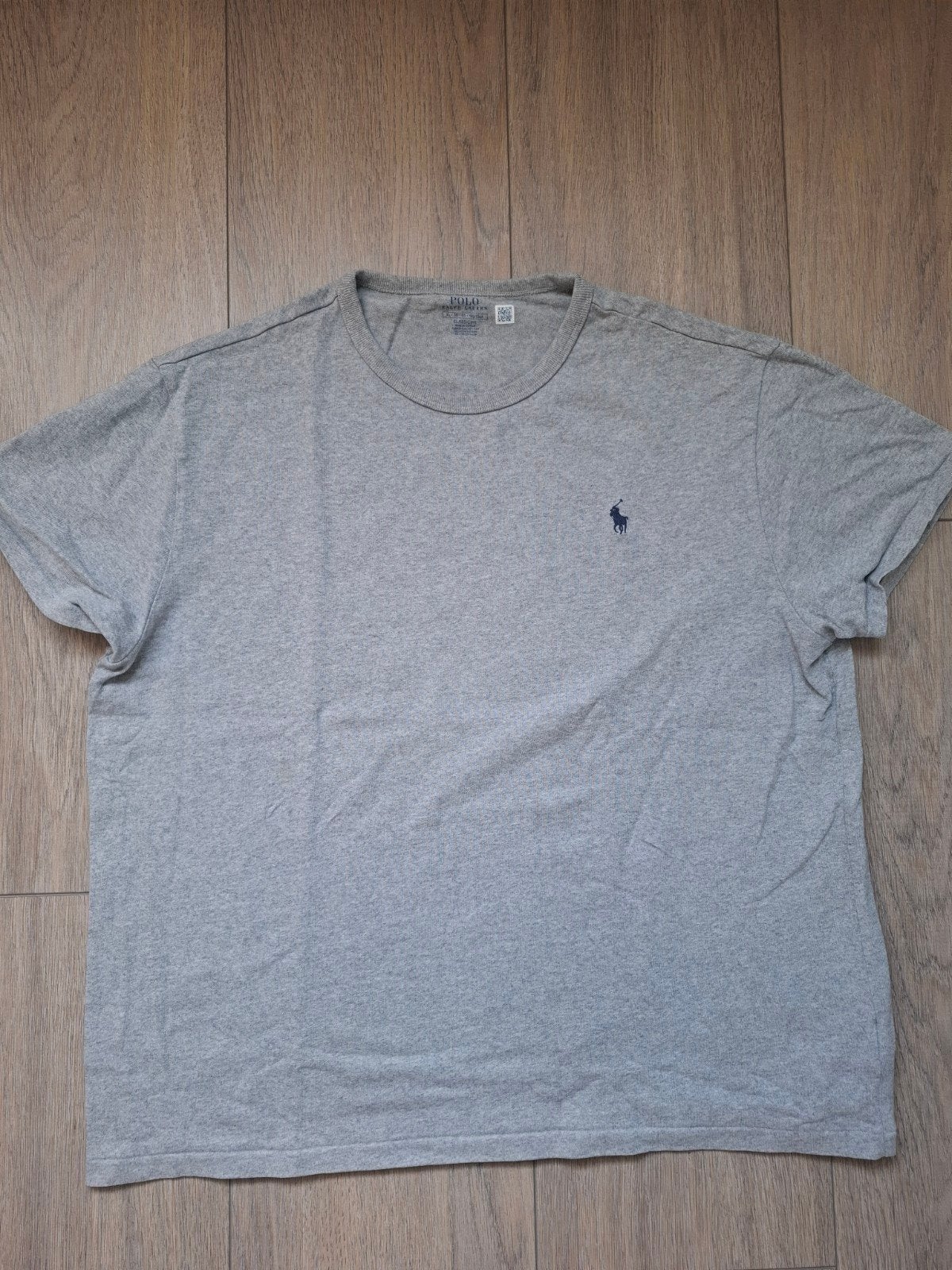 Ralph Lauren Polo T-shirt grijs XL, Ophalen of Verzenden, Maat 56/58 (XL), Grijs