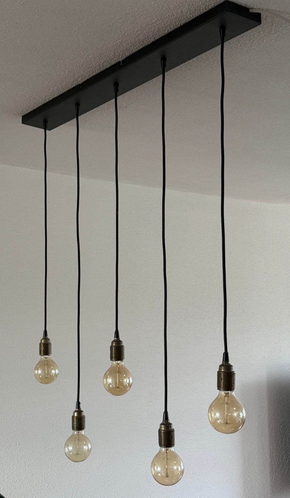 Industriële hanglamp voor boven eettafel, Ophalen, Zo goed als nieuw, Minder dan 50 cm