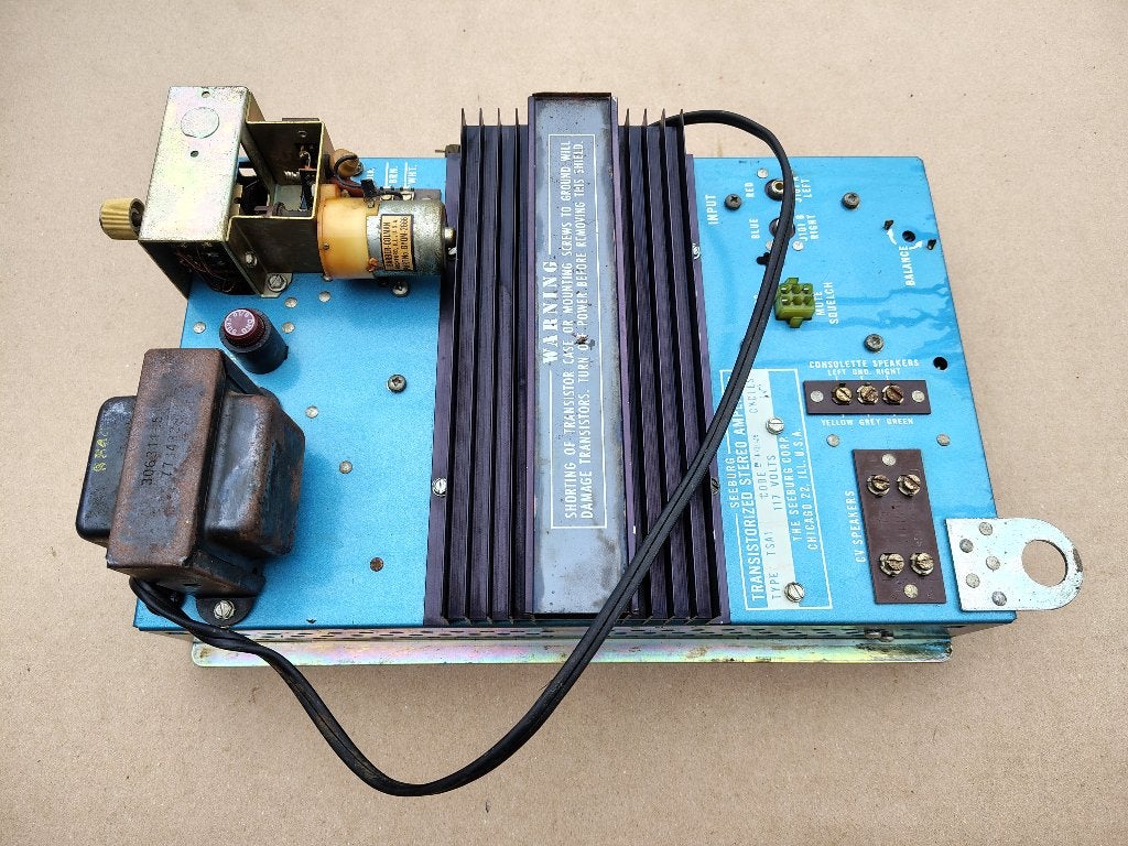 Versterker/ TSA1+Volume Motor Seeburg LPC1 (1963) jukebox, Verzenden, Gebruikt, 1950 tot 1960, Seeburg