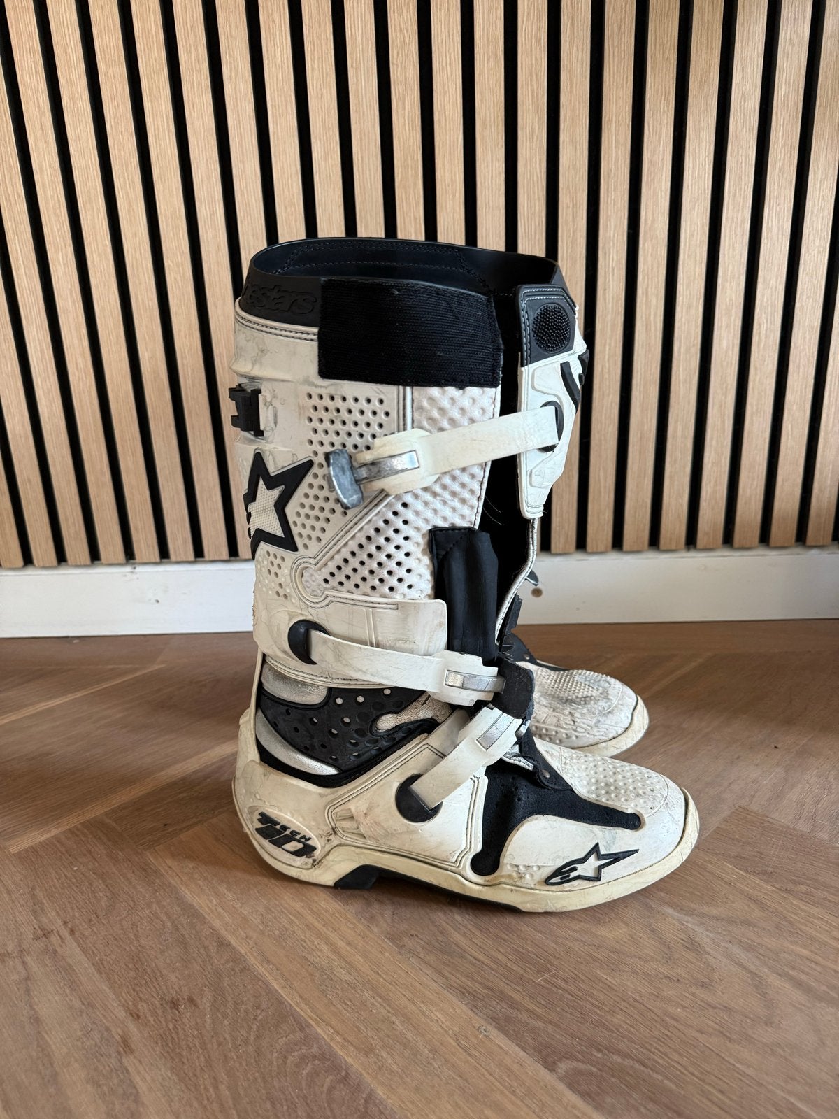 Alpinestars Tech 10 motorcrosslaarzen, Motoren, Kleding | Motorkleding, Ophalen of Verzenden, Tweedehands, Heren, Laarzen
