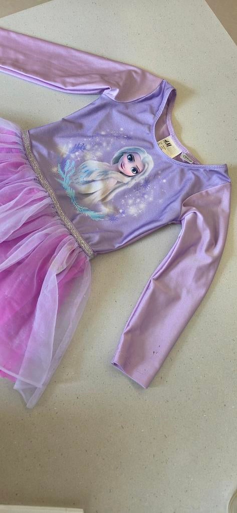 Dansjurkje Elsa (Frozen) - H&M, Ophalen of Verzenden, Zo goed als nieuw, 104 of kleiner, Meisje