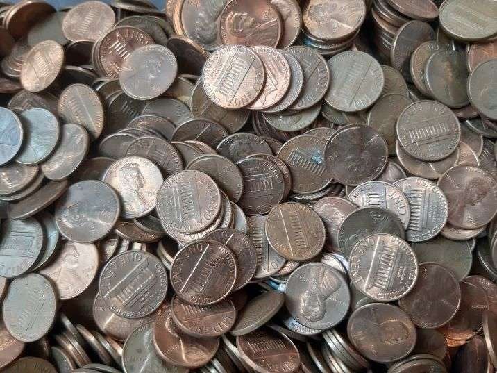 9 Kilo Verenigde Staten pennies, Ophalen of Verzenden, Noord-Amerika, Setje