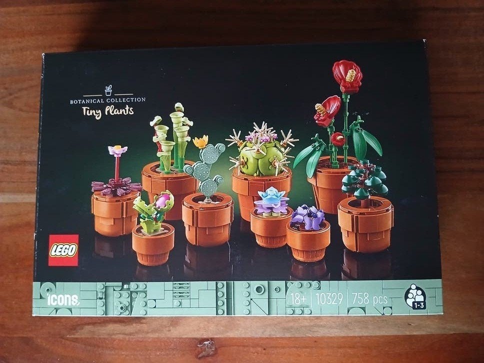 Lego tiny plants botanical collection 10329, Kinderen en Baby's, Speelgoed | Duplo en Lego, Ophalen of Verzenden, Zo goed als nieuw