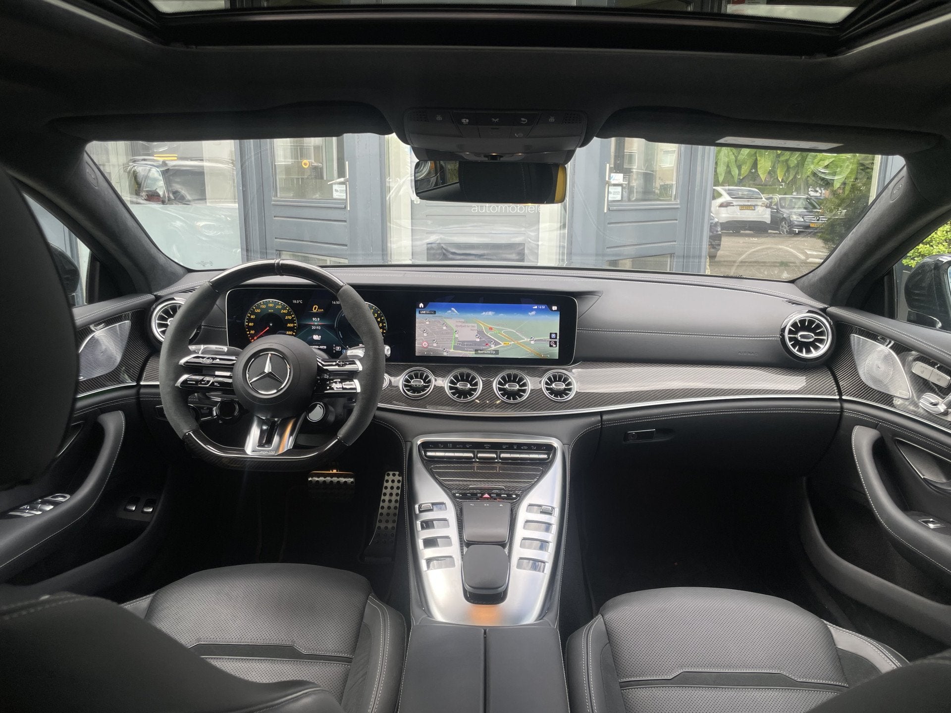 Mercedes-Benz AMG GT 4-Door Coupe AMG 63 S E Performance Pre, Auto's, Mercedes-Benz, Automaat, Gebruikt, 4 stoelen, Bedrijf