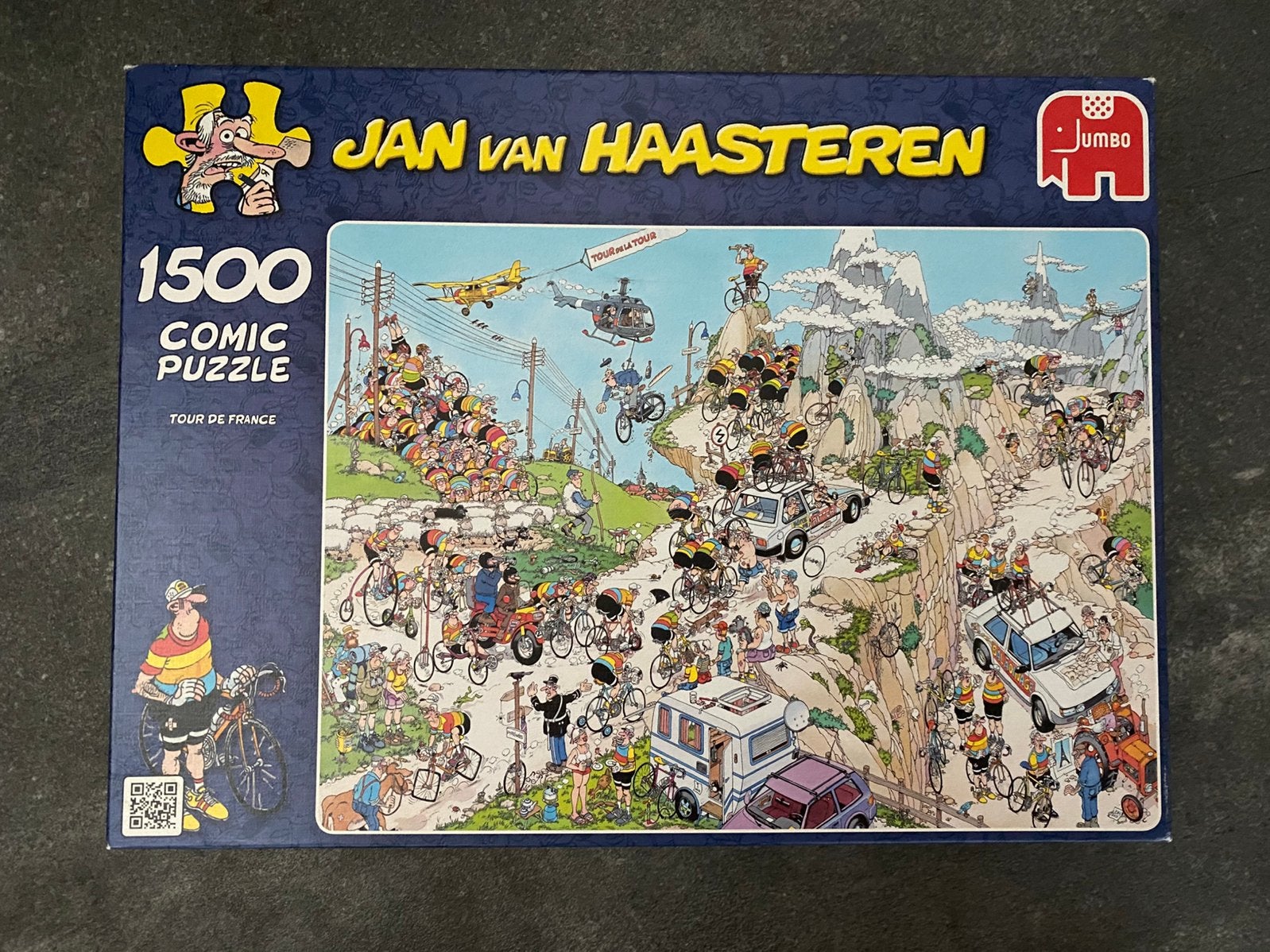 Jan van Haasteren puzzel 1500 stukjes, compleet, Hobby en Vrije tijd, Denksport en Puzzels, Ophalen of Verzenden, 500 t/m 1500 stukjes