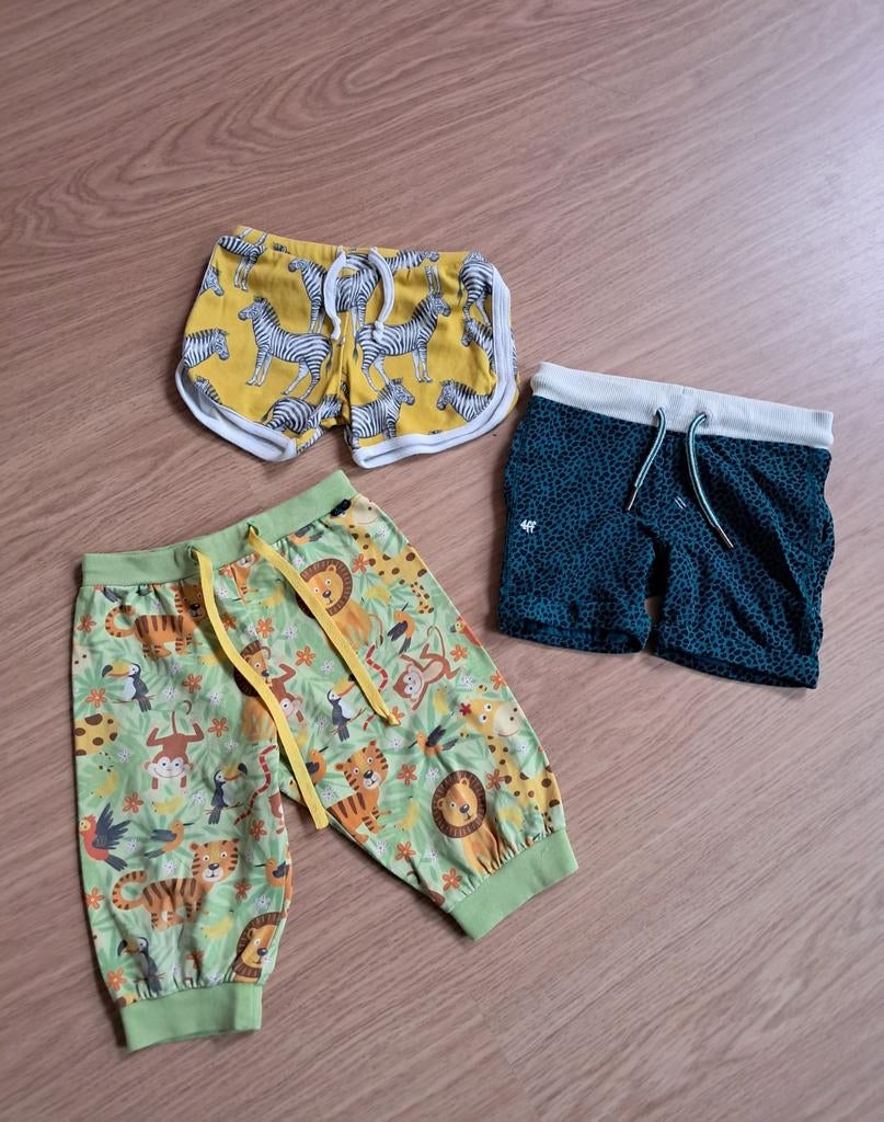 Leuke set van 3x zomerbroek maat 98-104, Broek, Gebruikt, Jongen of Meisje, Ophalen of Verzenden