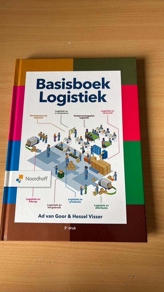 Ad van Goor - Basisboek logistiek, Ophalen, Ad van Goor; Hessel Visser, Sociale wetenschap, Zo goed als nieuw