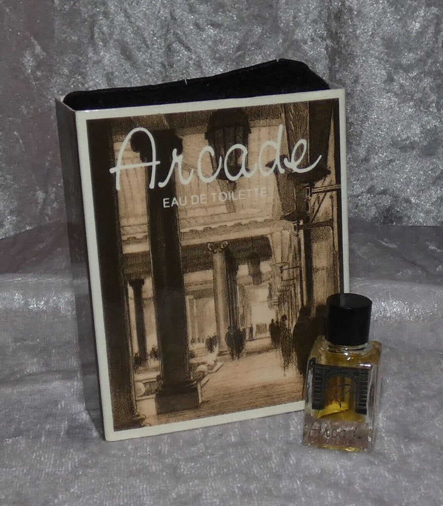 Volle parfum mini - Arcade + doosje, Ophalen of Verzenden, Zo goed als nieuw, Miniatuur, Gevuld