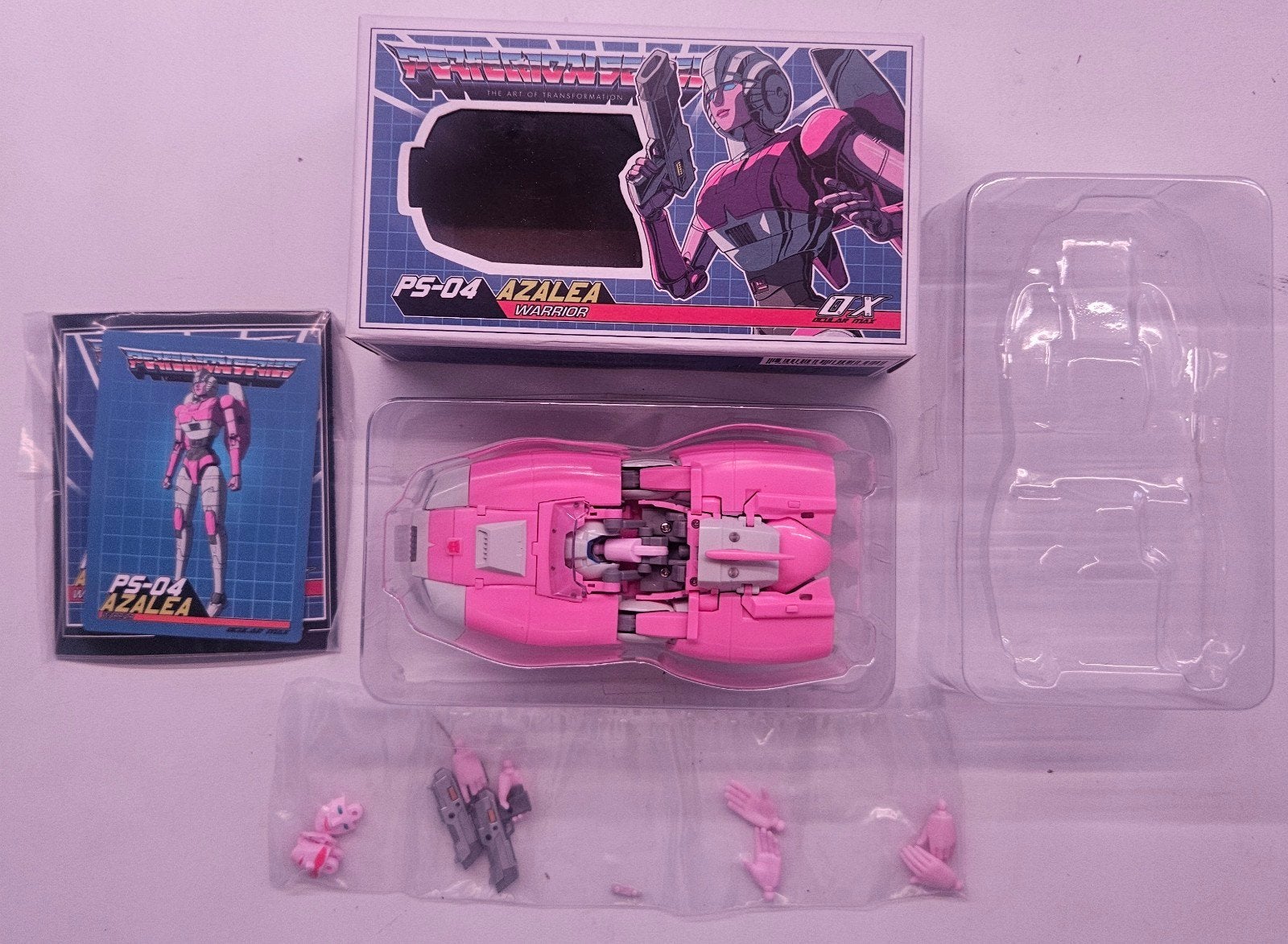 MMC Ocular Max Azalea PS-04 - Transformers Masterpiece Arcee, G1, Ophalen of Verzenden, Zo goed als nieuw, Autobots