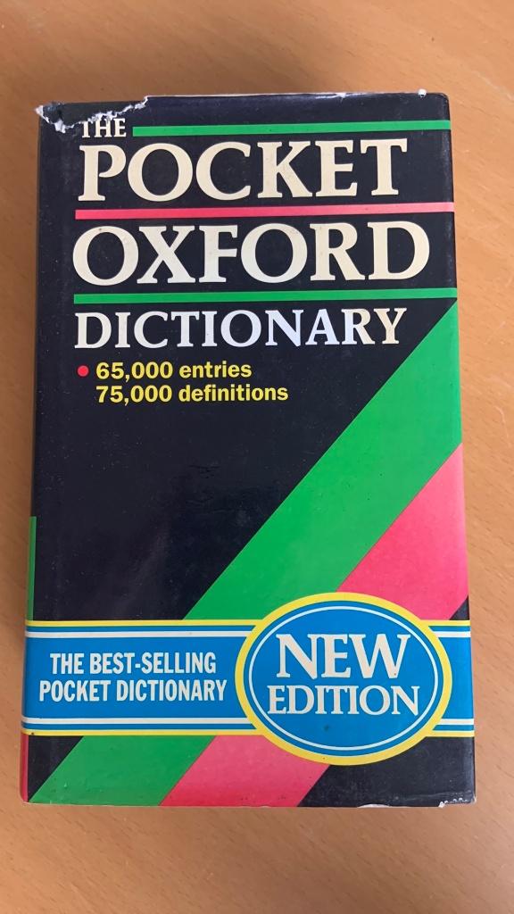 The pocket Oxford dictionary, Boeken, Ophalen of Verzenden, Overige uitgevers, Engels
