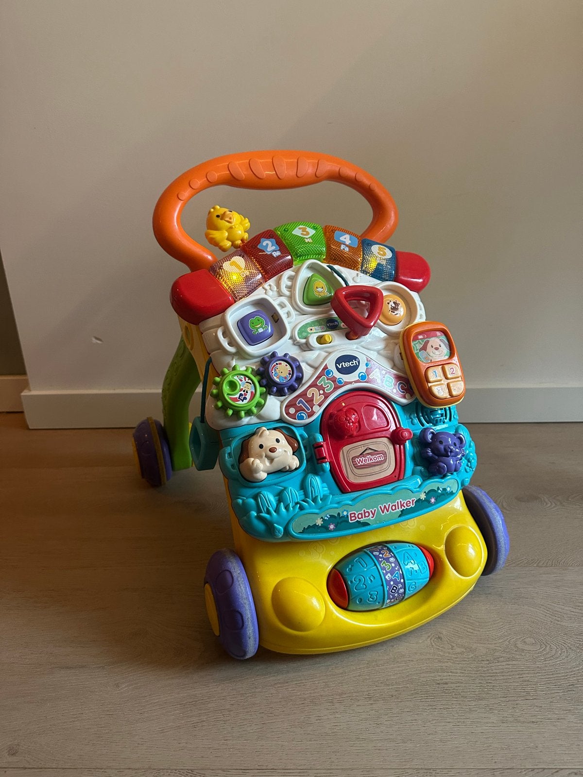 VTech Babywalker - Interactieve Loopwagen met Geluid en Lich, Kinderen en Baby's, Ophalen, Gebruikt, Overige typen, Met licht