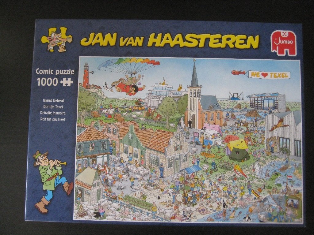 Jan van Haasteren legpuzzels 3 stuks, Hobby en Vrije tijd, Denksport en Puzzels, Ophalen of Verzenden, 500 t/m 1500 stukjes, Zo goed als nieuw