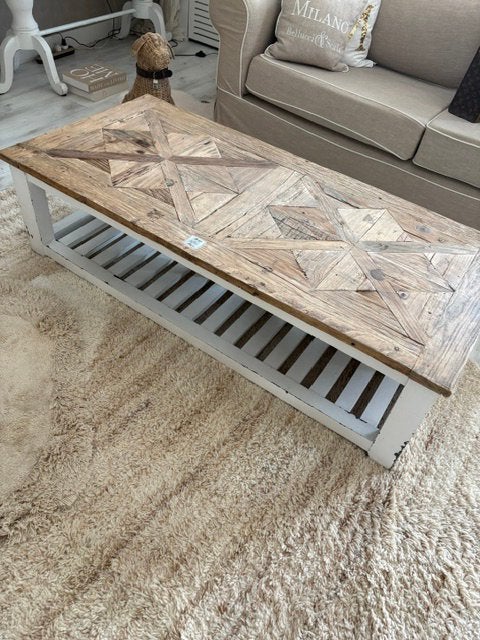 Salontafel riviera chateau chassigny, Ophalen, Gebruikt, 100 tot 150 cm, 50 tot 100 cm