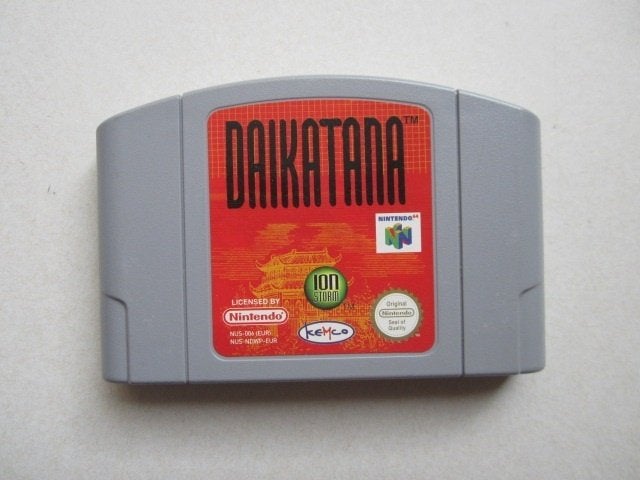 Daikatana N64 Nintendo 64, Shooter, 1 speler, Ophalen of Verzenden, Zo goed als nieuw