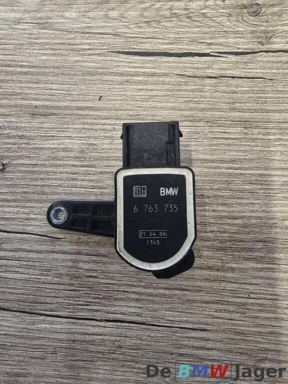 Hoogteregeling sensor 1/3//5/6 serie E modellen 6763735, Auto-onderdelen, Verlichting, Gebruikt, Ophalen of Verzenden, BMW, BMW