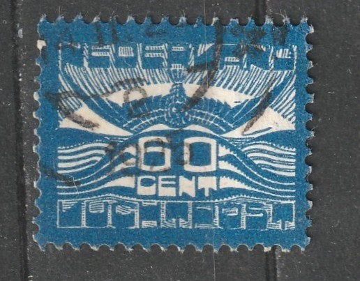 LP-3 Luchtpost 1921, Ophalen of Verzenden, Na 1940, Gestempeld