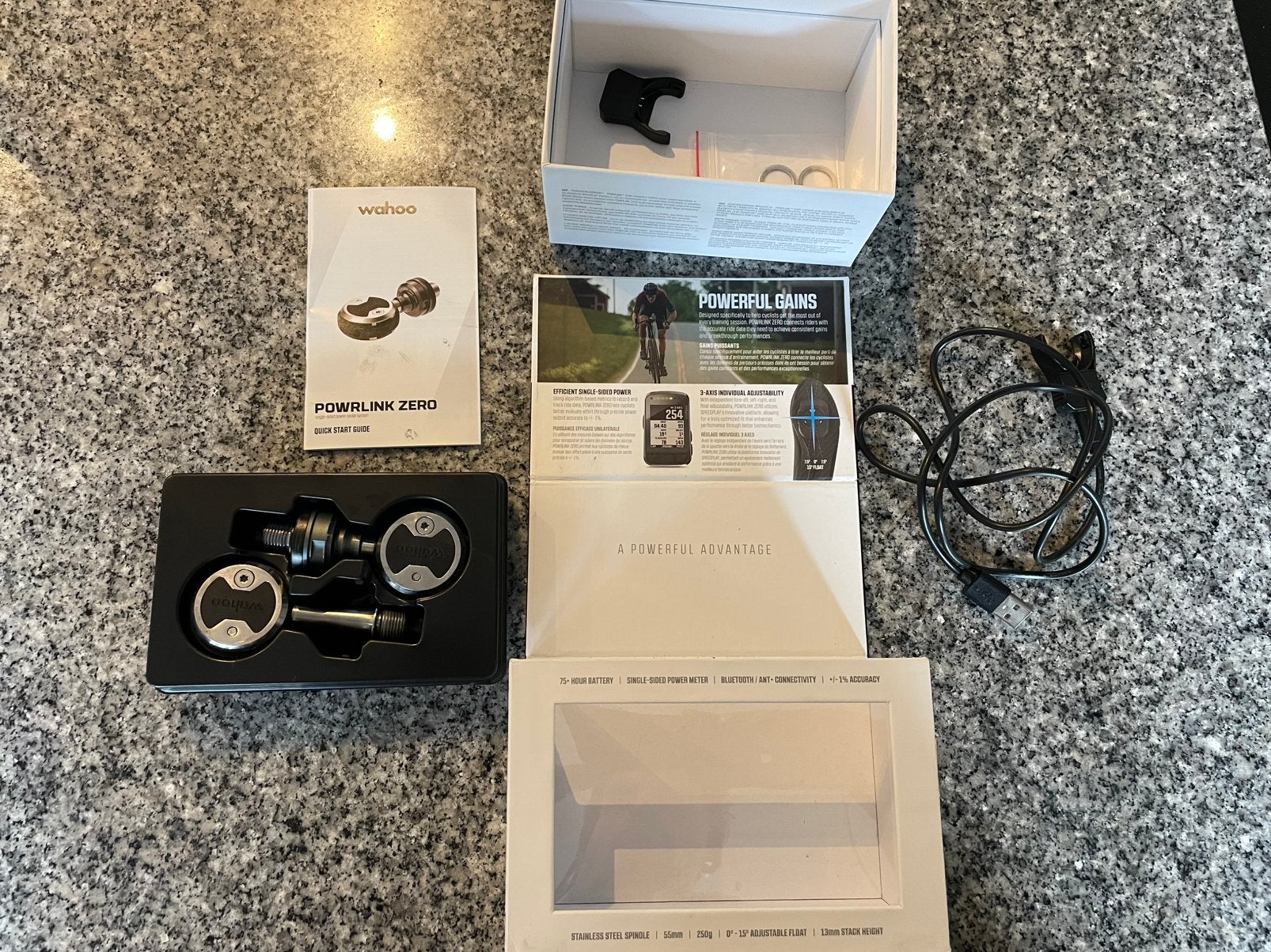 Wahoo Speedplay Powerlink Zero vermogensmeter links, Ophalen of Verzenden, Zo goed als nieuw