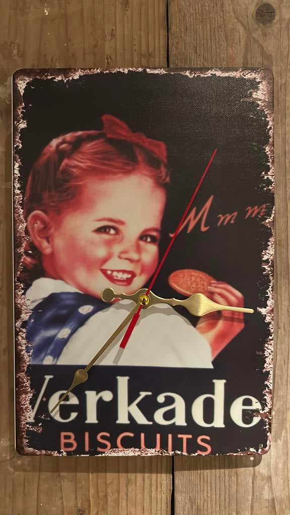 Klok op vinted, Huis en Inrichting, Woonaccessoires | Klokken, Ophalen of Verzenden, Nieuw, Wandklok
