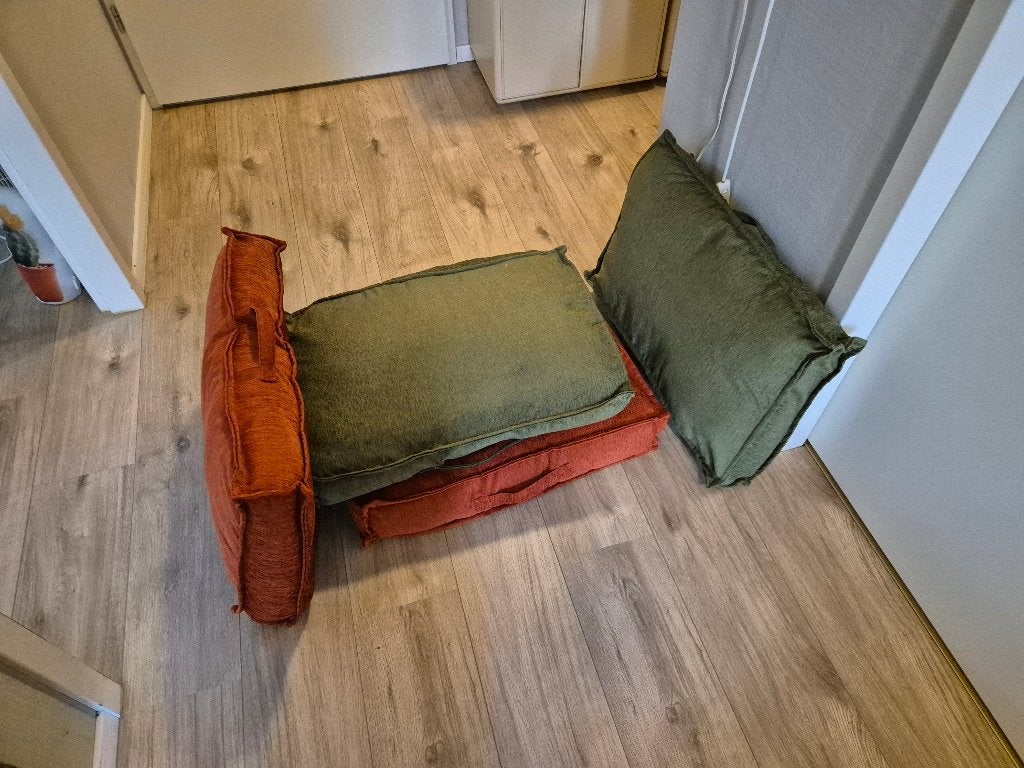 Tuinkussens, Ophalen, Zo goed als nieuw