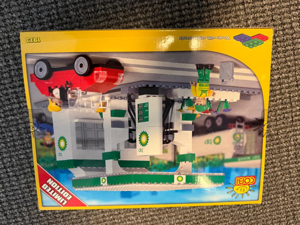 COBI BP Tankstation Limited Edition 1973 Bouwset, Ophalen of Verzenden, Nieuw, Overige merken