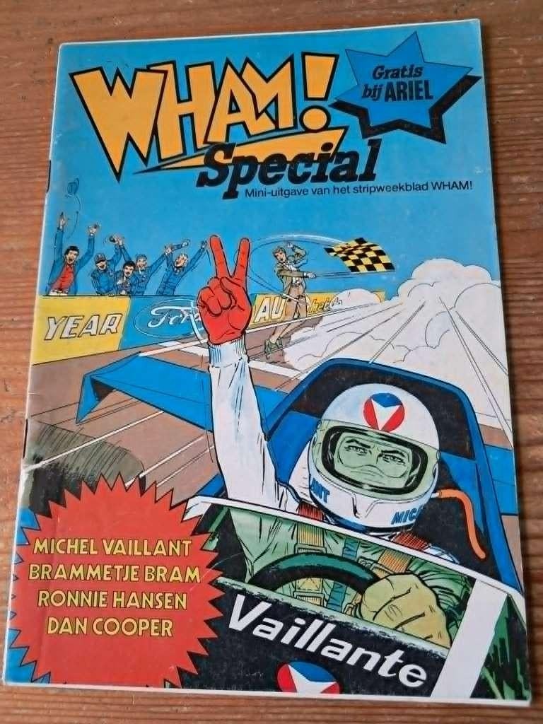 Wham special (ariel), Eén stripboek, Wham, Ophalen, Gelezen