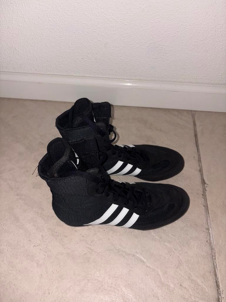 Adidas Boksschoenen Box Hog 2 - Zwart/Wit maat:40, Ophalen, Nieuw, Boksschoenen