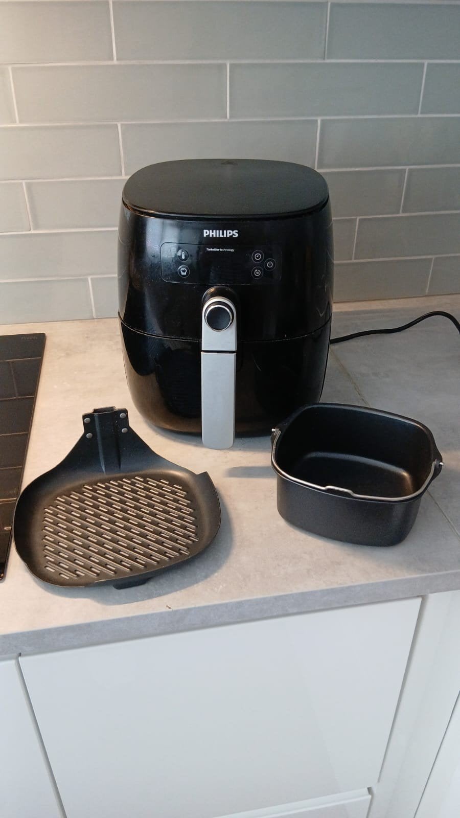 Philips Airfryer HD9643 met TurboStar technologie, Ophalen of Verzenden, Gebruikt, Airfryer, 750 t/m 999 gram