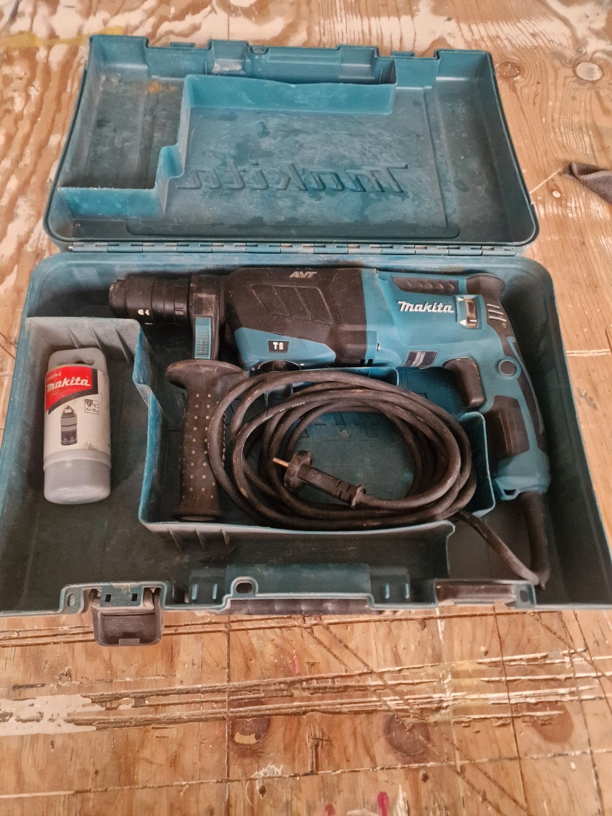 Makita SDS boor met wisselbare kop, Doe-het-zelf en Verbouw, Gereedschap | Boormachines, Ophalen, Zo goed als nieuw, Boor- en/of Breekhamer