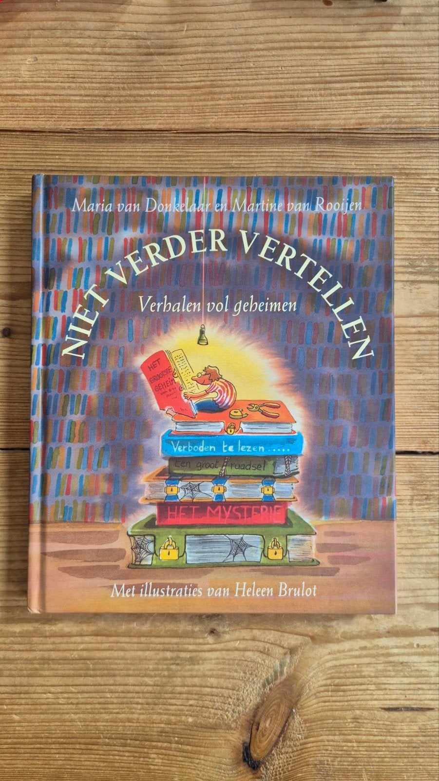 Niet Verder Vertellen: Verhalen vol geheimen, Ophalen of Verzenden, Zo goed als nieuw, Maria van Donkelaar en Martine van Rooijen