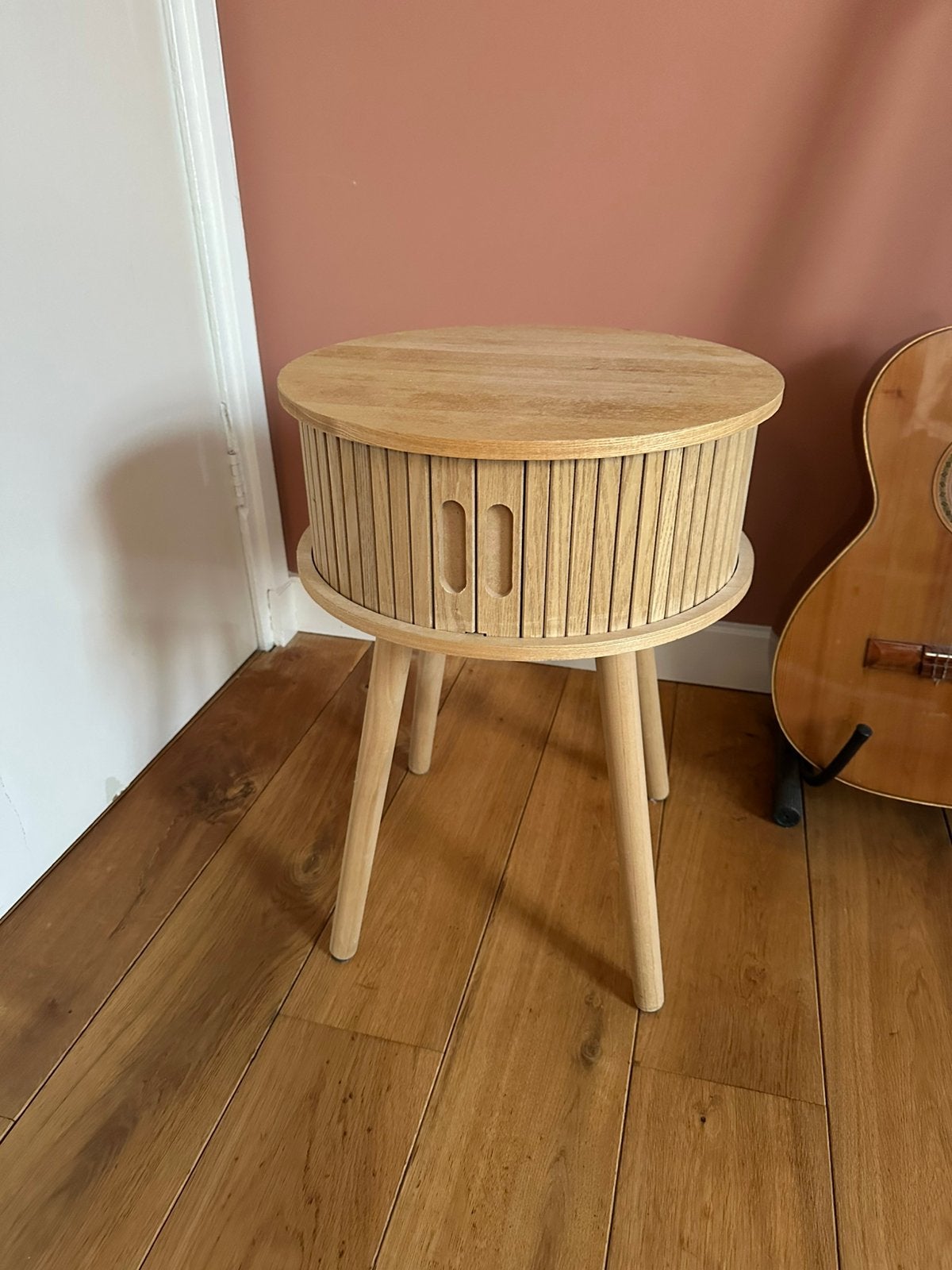 Nachtkasje uppsala rond, Ophalen, Gebruikt, Minder dan 45 cm, Minder dan 55 cm