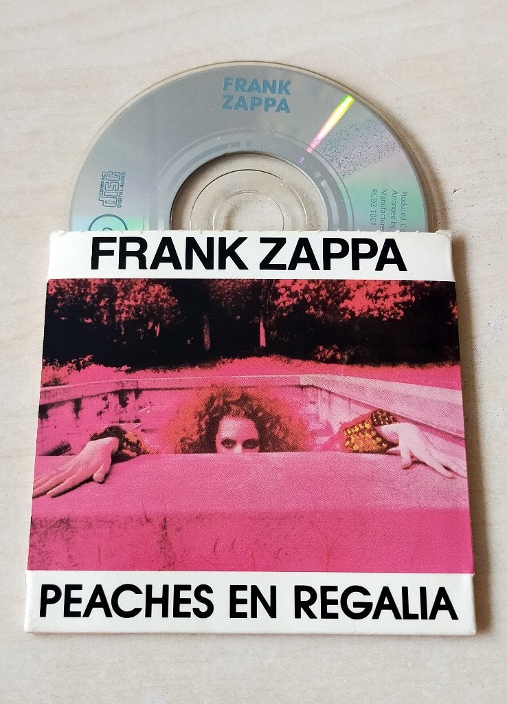 Frank Zappa - Peaches En Regalia 3" CD Single 1987 3trk, Ophalen of Verzenden, Gebruikt, Rock en Metal
