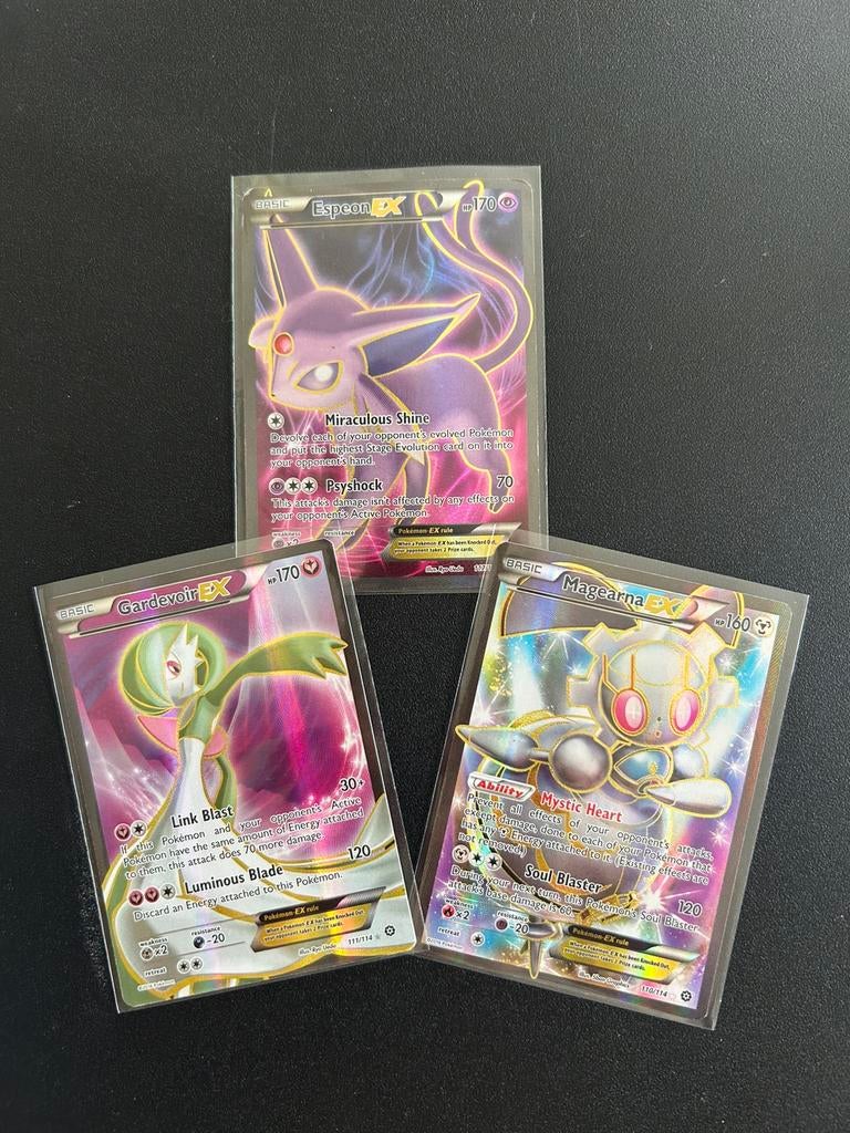 Gardevoir 111/114 Espeon 117/122 Magearna 110/114, Ophalen of Verzenden, Zo goed als nieuw