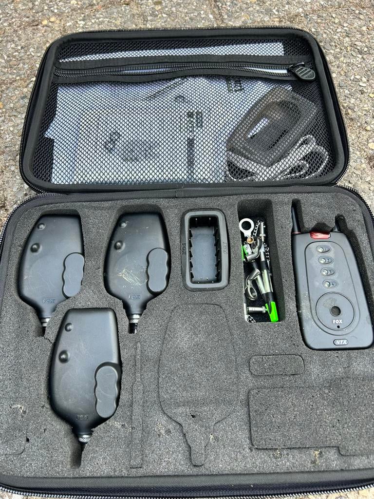 Fox ntx-r beelmelders 3+1 incl opbergkoffer, Watersport en Boten, Ophalen, Gebruikt, Overige typen