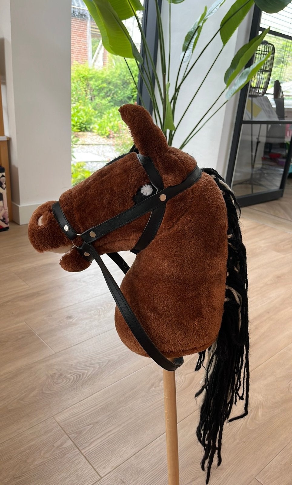Hobby horse bruin pipoos, Ophalen, Gebruikt, Jongen of Meisje