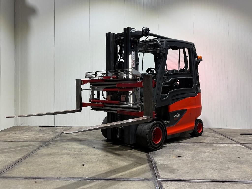 Linde E35 HL Triplex 4,8M Vorkversteller Sideshift Cabine 20
