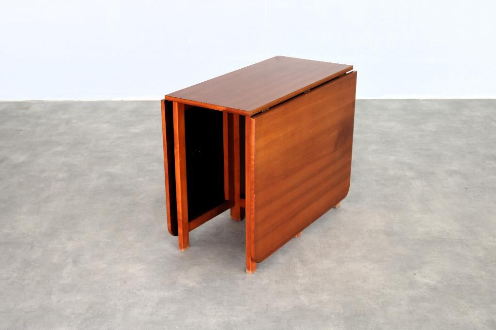 vintage eettafel | tafel | verlengbaar | jaren 60 | Zweeds, Gebruikt, ., ., Rechthoekig