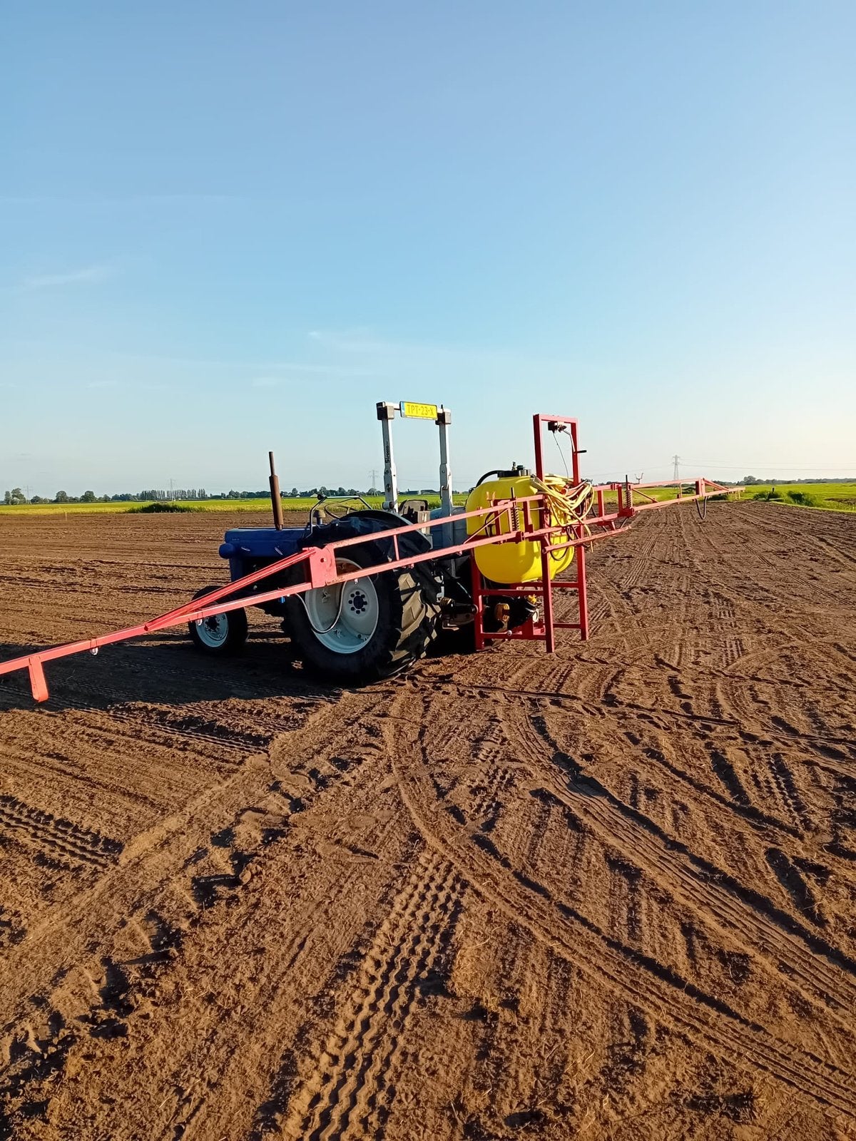 Jamet veldspuit 300 liter, 10 meter breed met handspuit, Zakelijke goederen, Agrarisch | Werktuigen, Ophalen, Akkerbouw, Gewasbescherming en Bemesting